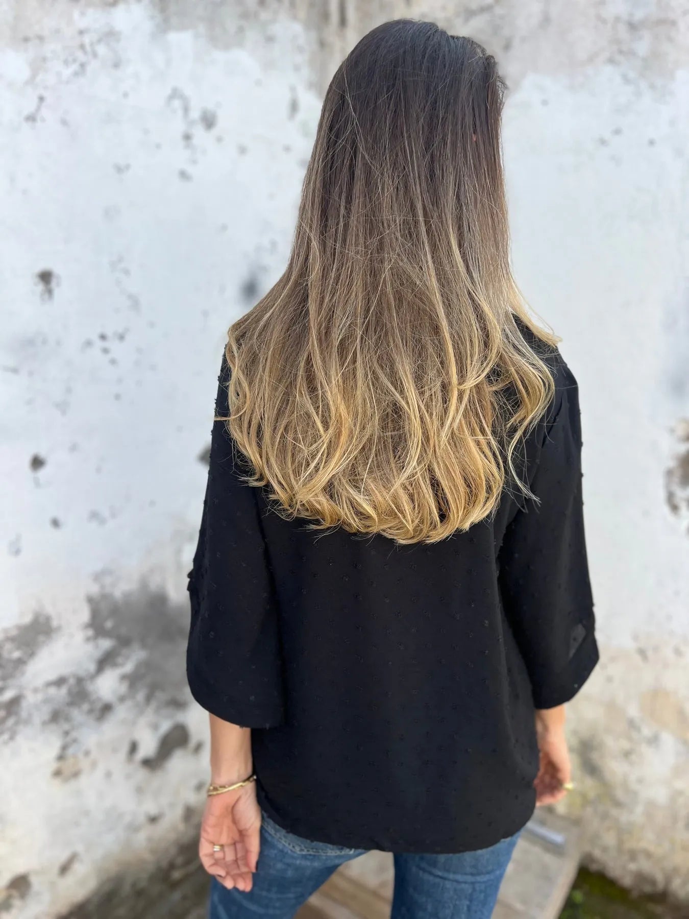 Ariane | Elegant Polka Dot Blouse