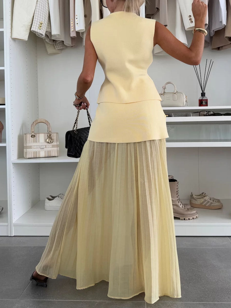 Cléa | Elegant Set & Longiline Silhouette