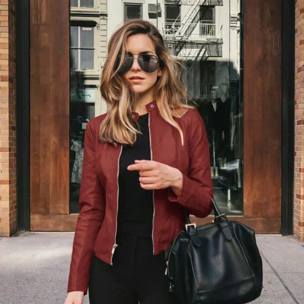 Sophie | Italian Leather Jacket