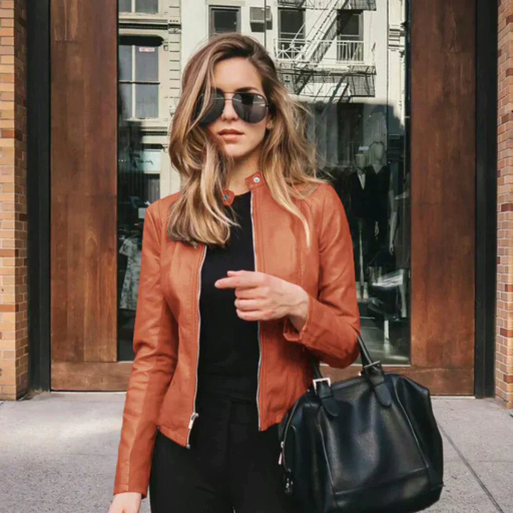 Sophie | Italian Leather Jacket