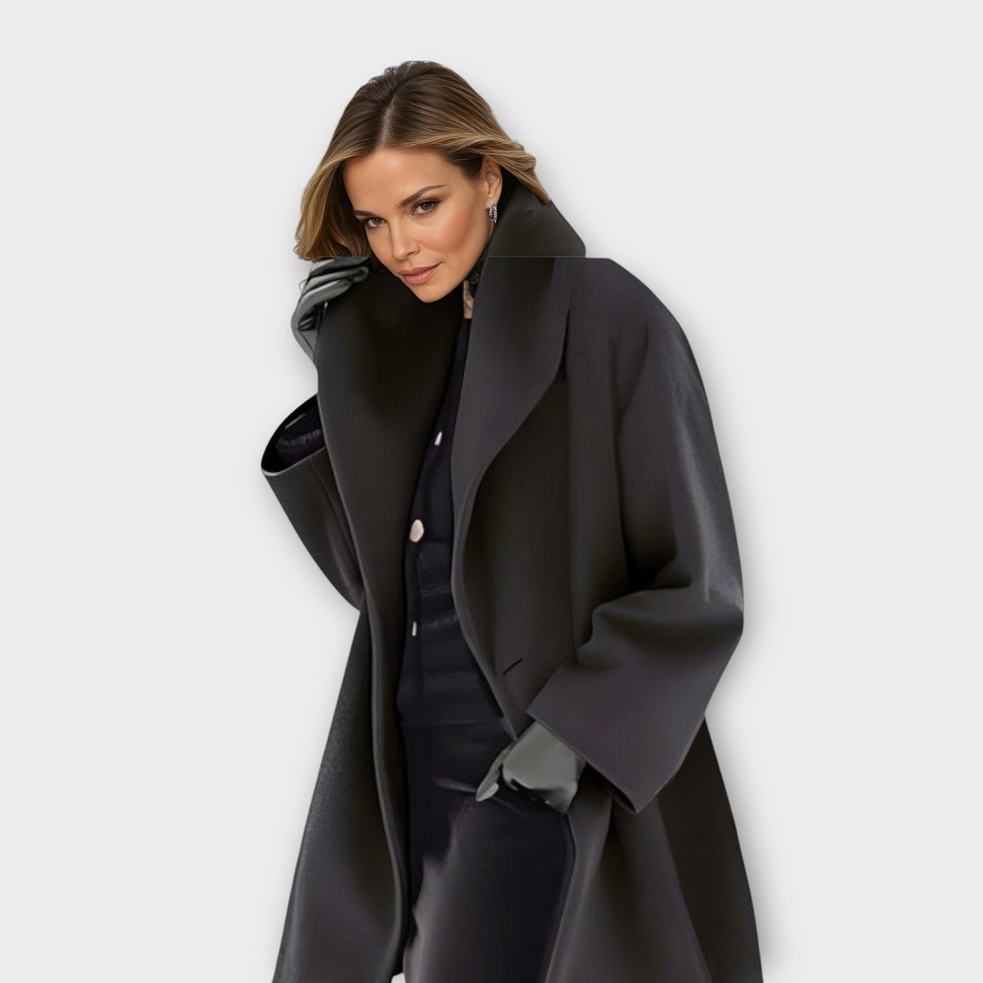 Emily | Premium Windproof Wool Coat