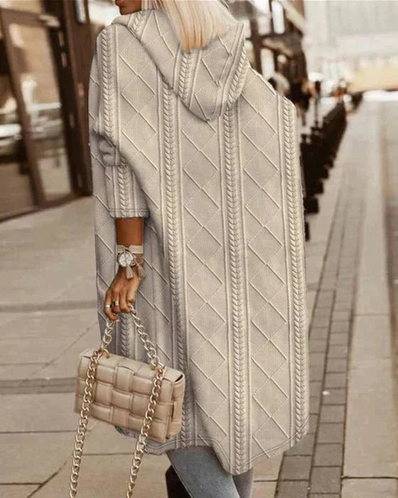 Jessie | Extended Length Hooded Cardigan