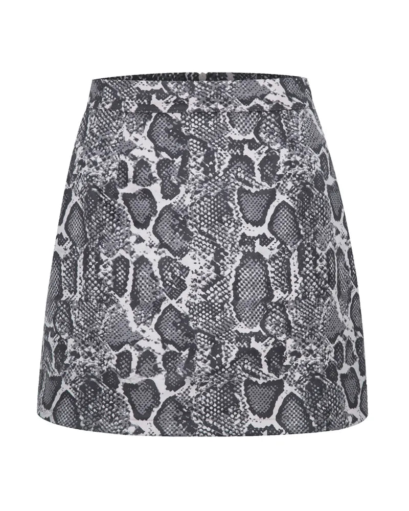 Zora | Leopard Print Bodycon Skirt