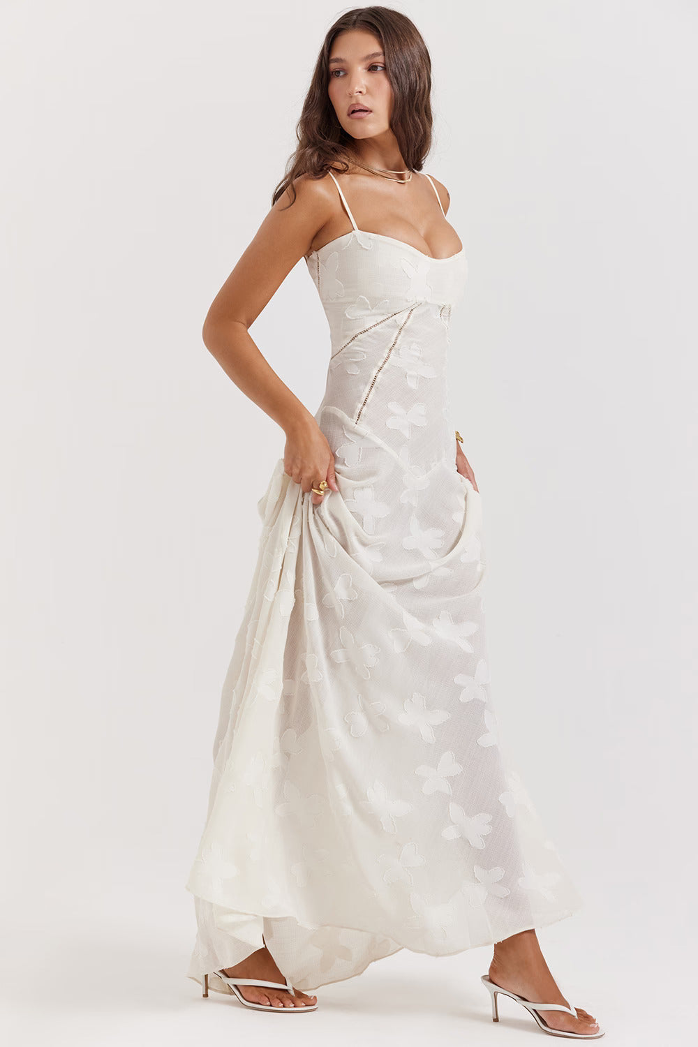 Inaya | Transparent Dress & Dark Elegance