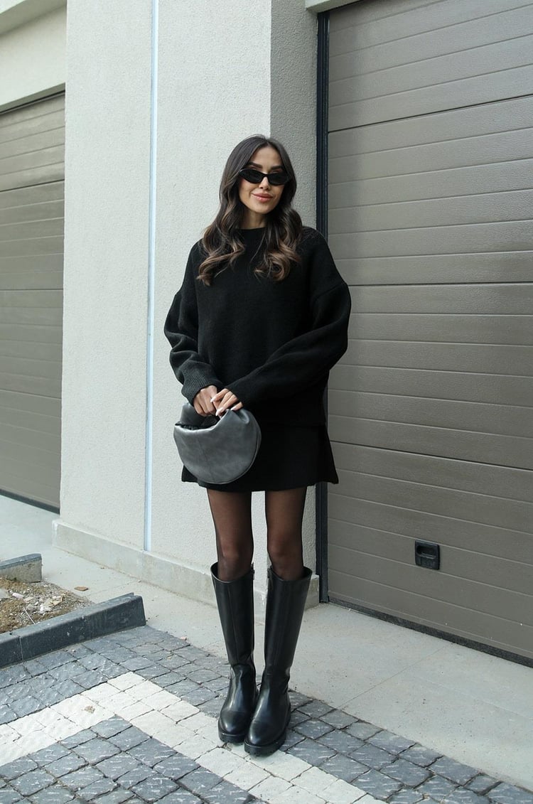 Elsie | Knitted Set (Top + Skirt)