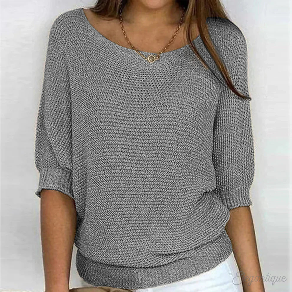 Sophia | Elegant Knit Sweater