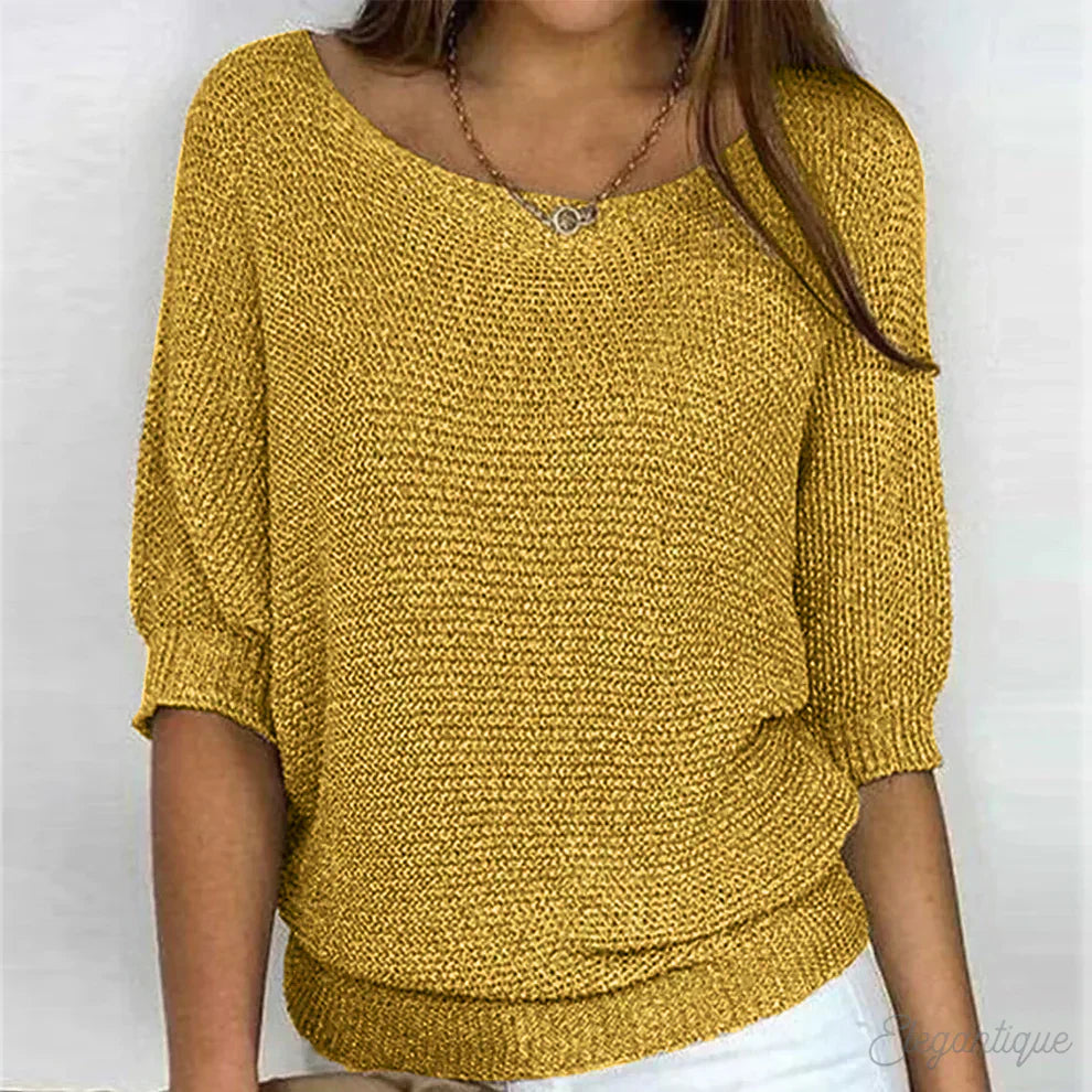 Sophia | Elegant Knit Sweater