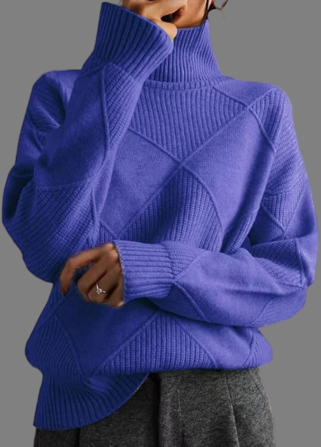 Abigail | Soft turtleneck sweater