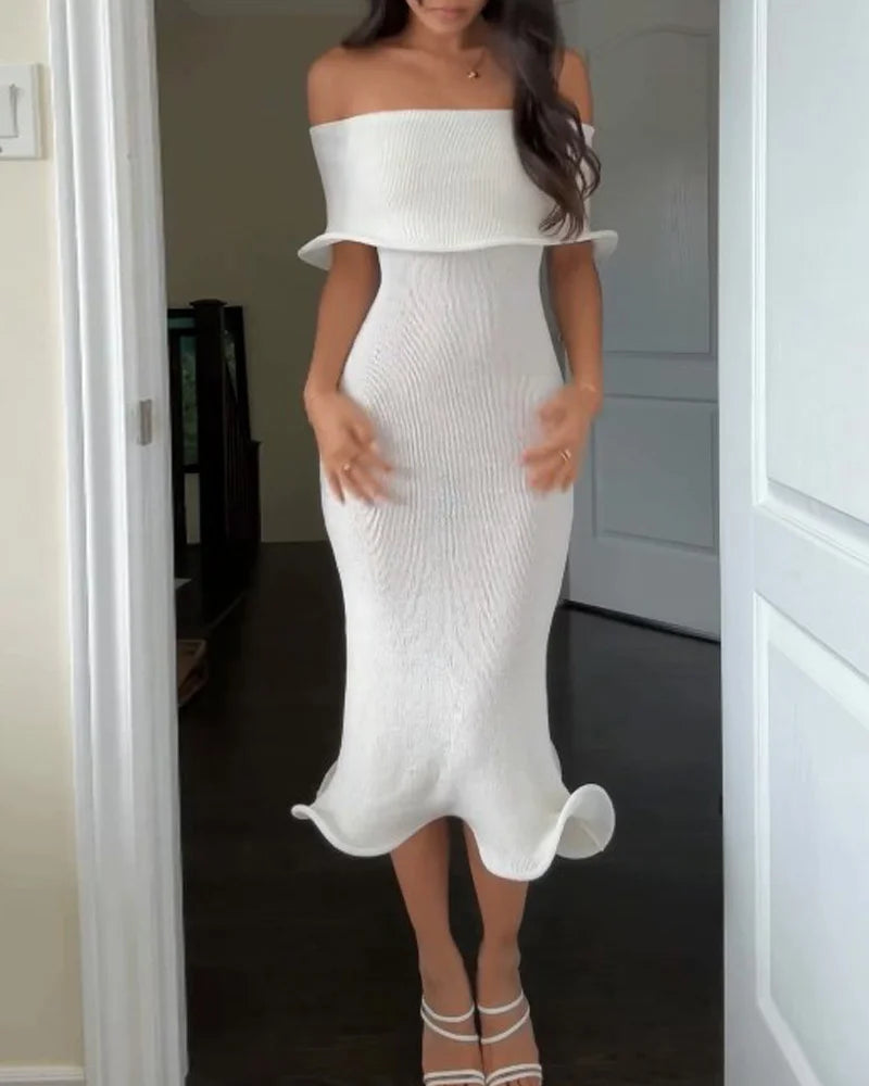 Mila | Asymmetrical Fitted Dress