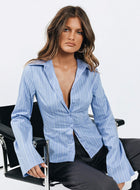 Lanabell | Fine Striped Shirt
