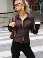 Lanabell | Fine Striped Shirt