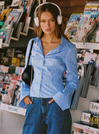 Lanabell | Fine Striped Shirt