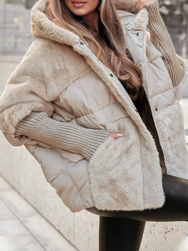 Livia™ | Warm Hooded Bomber Jacket