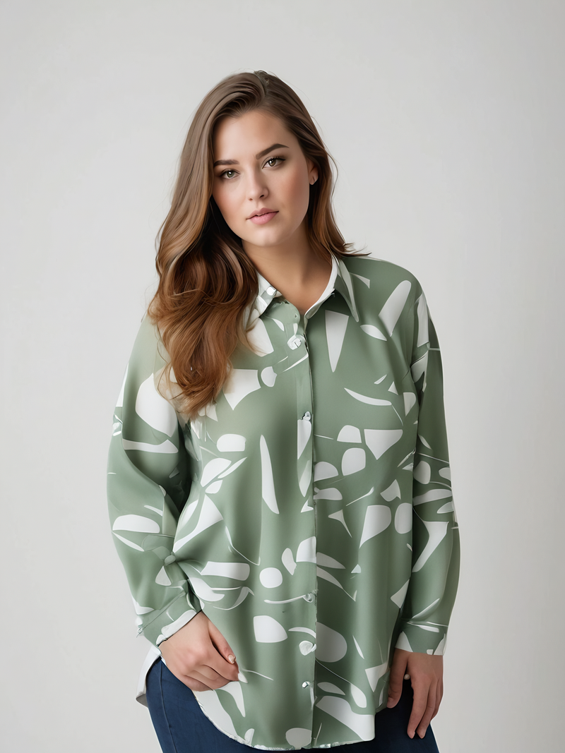 Inès | Vintage Asymmetrical Shirt