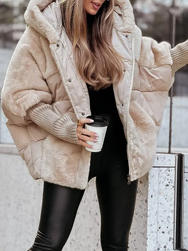 Livia™ | Warm Hooded Bomber Jacket