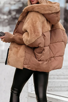Livia™ | Warm Hooded Bomber Jacket