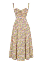 Oakley - Elegant French Style Belted Strap Dress