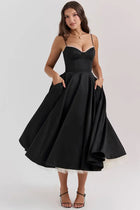 Minerva - Luxury Spaghetti Strap Princess Dress