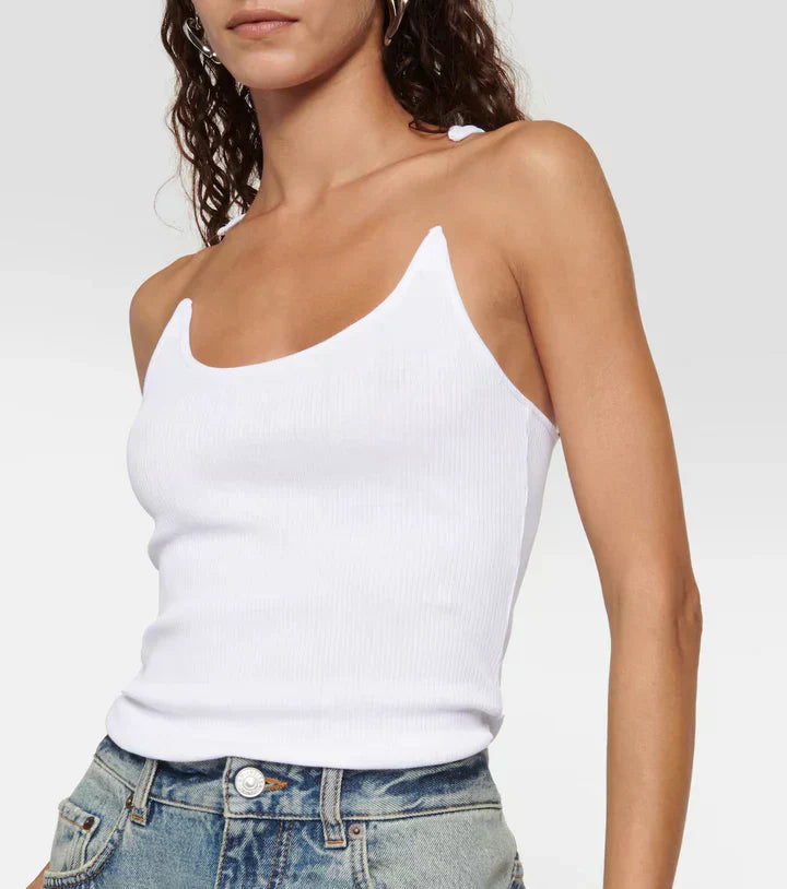 Yuna | Invisible Straps Top