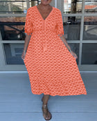 Winona - Summer V-Neck Tassel Dress