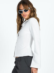 Elina | Elegant Striped Blouse