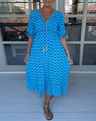 Winona - Summer V-Neck Tassel Dress
