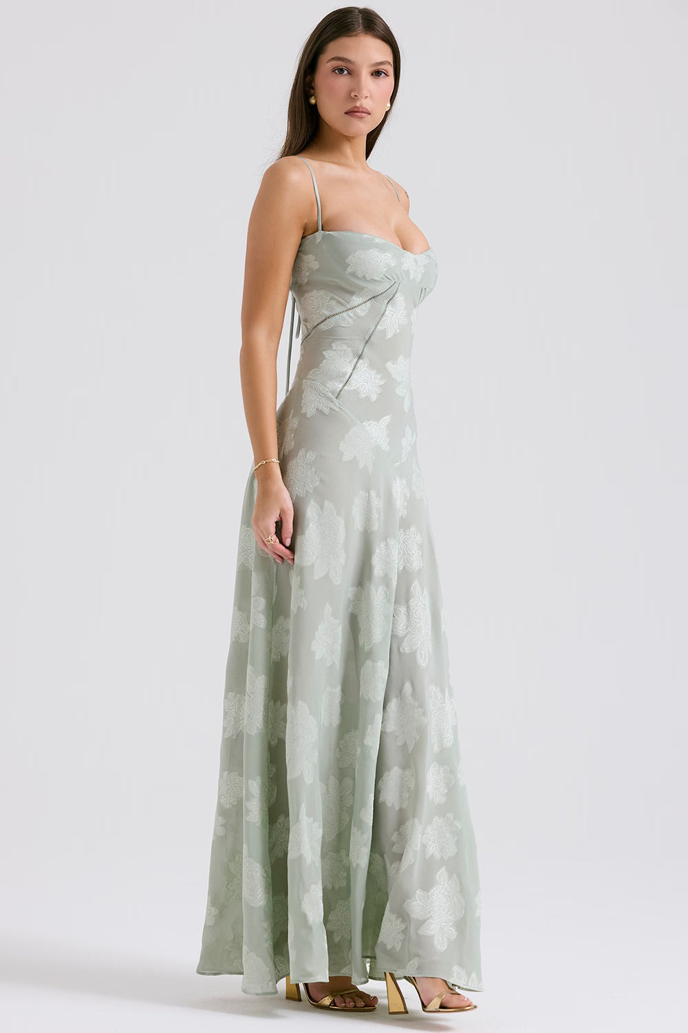 Inaya | Transparent Dress & Dark Elegance