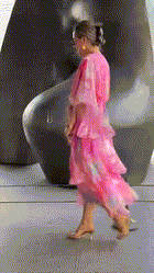 Nysa - Spring Floral Tiered Chiffon Dress
