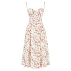 Oakley - Elegant French Style Belted Strap Dress