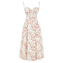 Oakley - Elegant French Style Belted Strap Dress