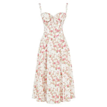 Oakley - Elegant French Style Belted Strap Dress