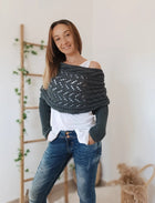 Nomine™ | Knitted Scarf with Sleeves