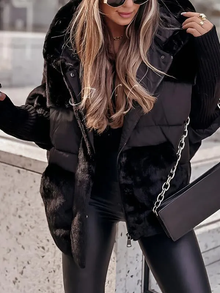 Livia™ | Warm Hooded Bomber Jacket