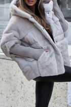 Livia™ | Warm Hooded Bomber Jacket