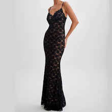 Noa | Cut-Out Black Lace Dress