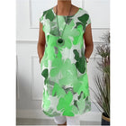 Evelyn - Casual Pocketed Short Sleeve Dress