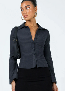 Elina | Elegant Striped Blouse