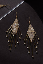 Alessandra Diamante Gold Fringe Earrings