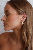 Open Hoop Earrings Zayda Gold