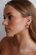 Open Hoop Earrings Zayda Gold