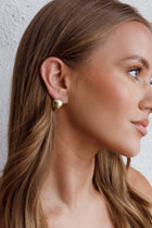 Moonstar Gold Ball Earrings