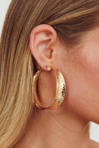 Gold Hoop Earrings for Teens