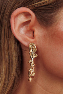 Bella Gold Drop Earrings