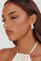 Rain Drop Earrings with Pearls
