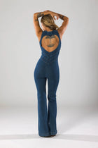 Noa | Denim Heart Jumpsuit