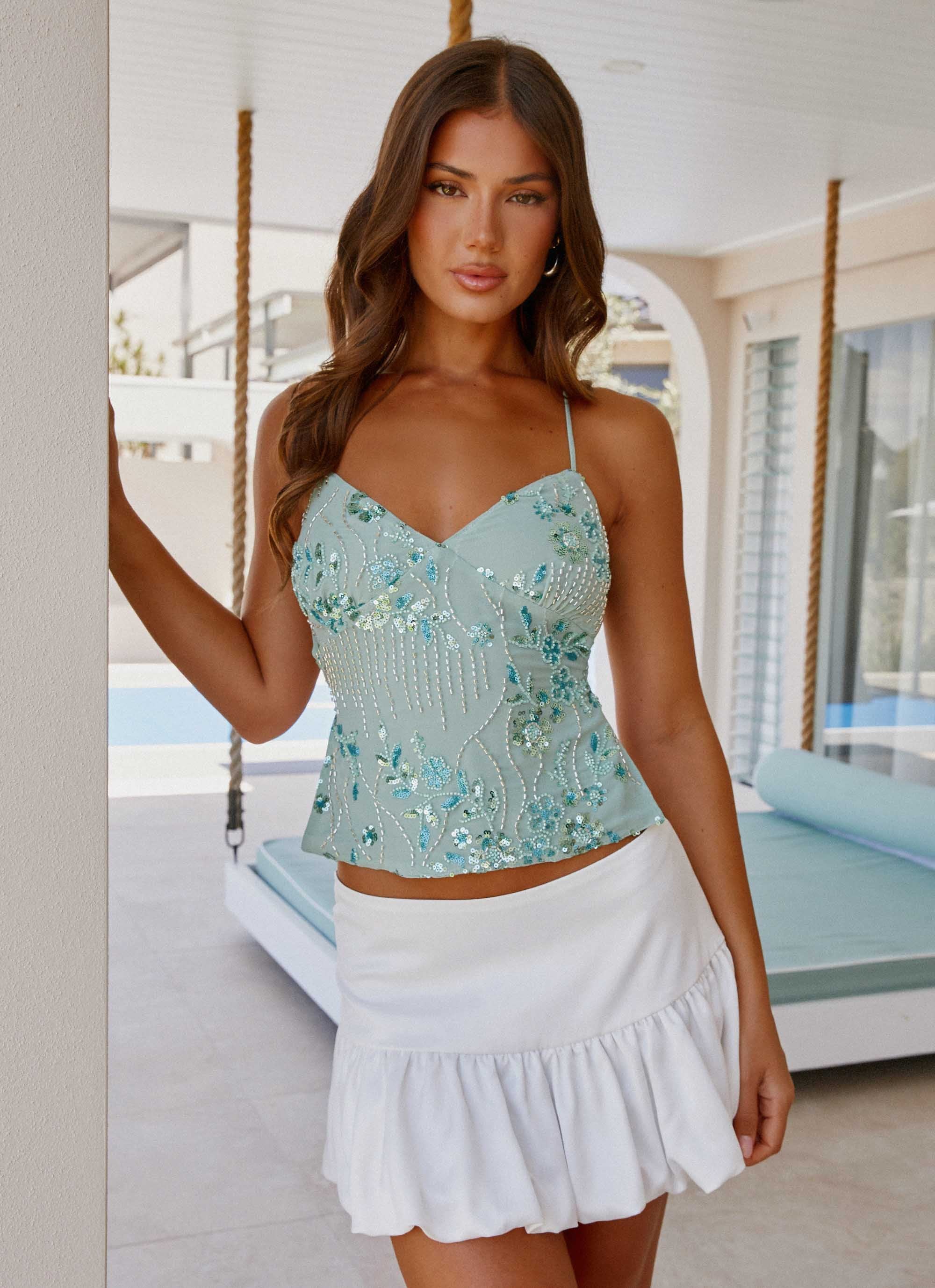 Tiana | Sparkling Top & Ibiza Vibes