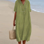 Quinley - Vintage-Inspired Women’s Lightweight Maxi Dress