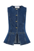 Judy | Elegant 2 Piece Denim Set