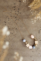 Imogen Mix Rose Pearl Necklace