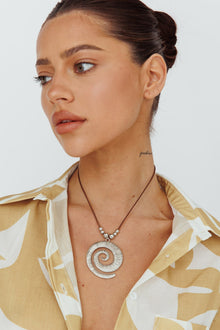 Coolum Silver Pendant Necklace